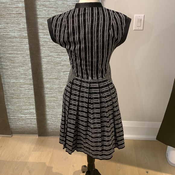 Cut25 Women’s Size 4 Sleeveless Striped Midi Dress - Picture 3 of 5